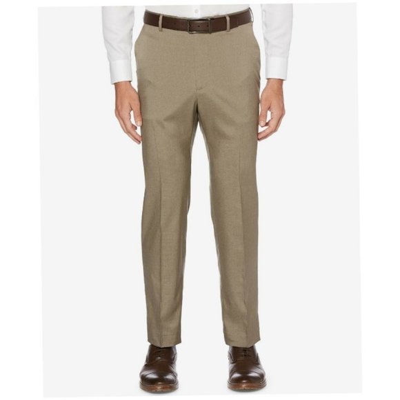 Perry Ellis Men's Portfolio Classic-Fit Stretch Crosshatch Dress Pants, 40 x 30 - Picture 1 of 2